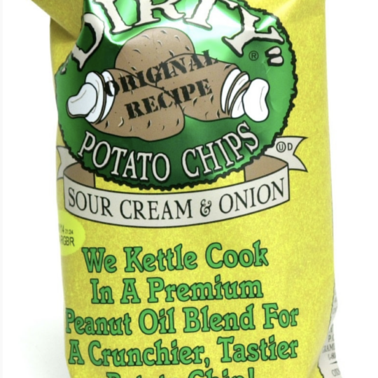 Dirty Sour Cream Onion Chips 2 oz.