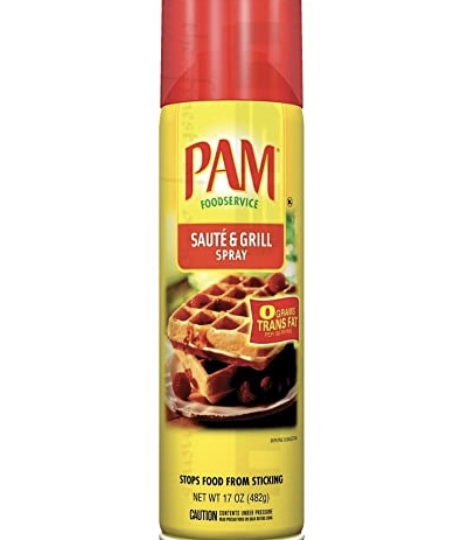 Pam Saute & Grill Spray  17 oz.