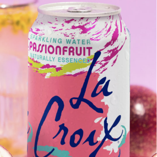 LaCroix Passionfruit Sparkling Water 12/12 fl.oz. cans