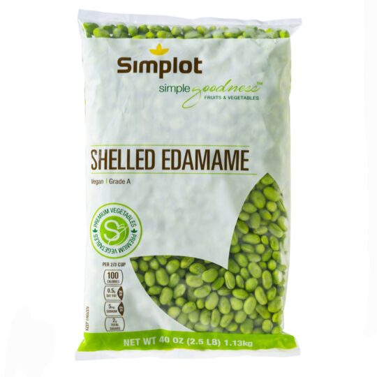 Edamame Beans, Shelled 2.5 Lb