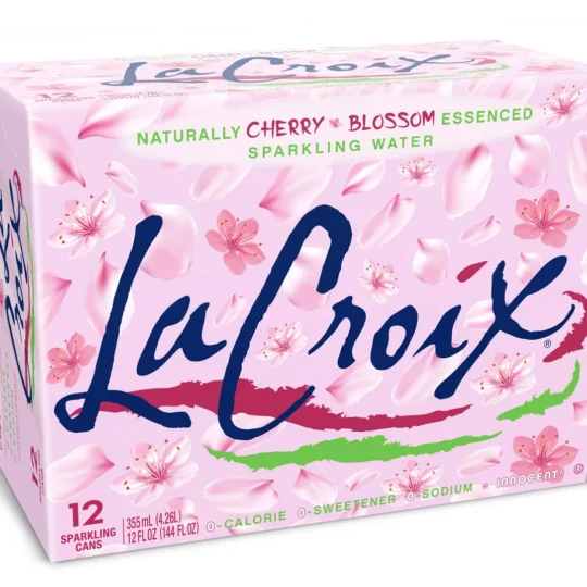 LaCroix Cherry Blossom Sparkling Water 12/12 fl.oz. cans