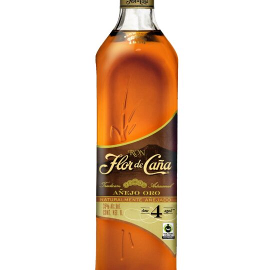 Ron Flor de Caña Oro 4 años, 1 liter