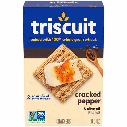 Triscuit Cracked Pepper & Olive Oil 8.5 Oz.