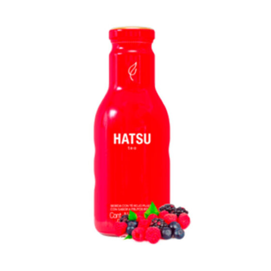 Hatsu- Red Tea with Red Fruits Flavor, 400 Ml