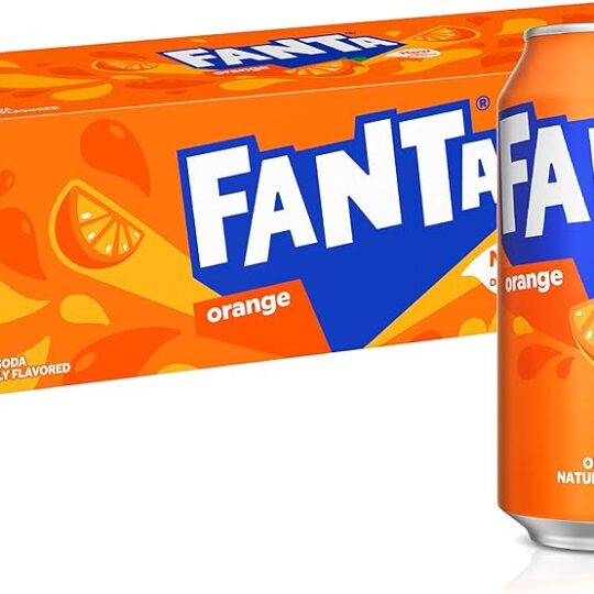 Fanta Orange Orange Soda 12-Pack 12 Oz.