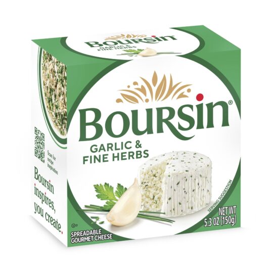 Cheese Boursin Spread Garlic & Herb 5.2 Oz