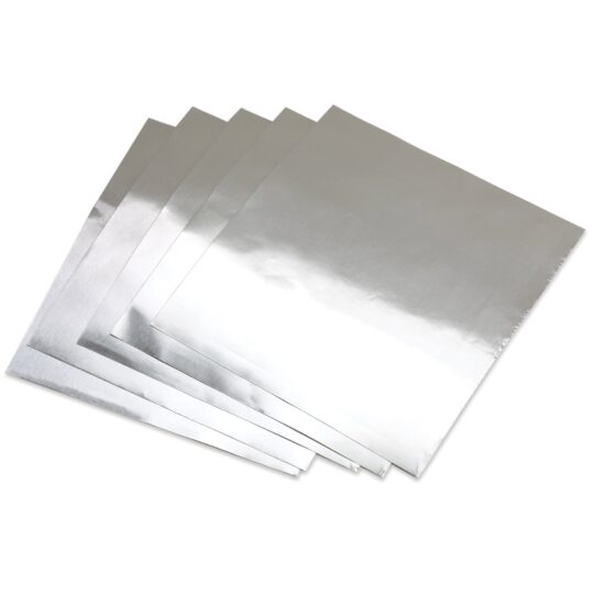 Aluminum Foil Sheets - 12x10.75 Inches, Silver, 200 Count