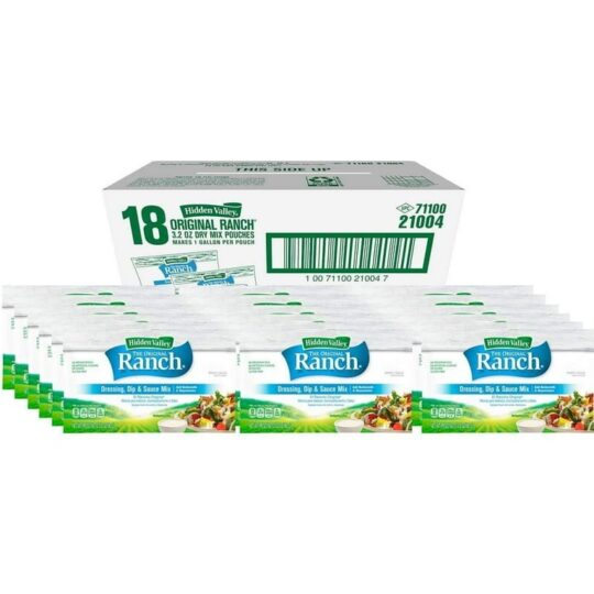 Dressing Ranch Mix Hidden Valley 18/3.2 Oz