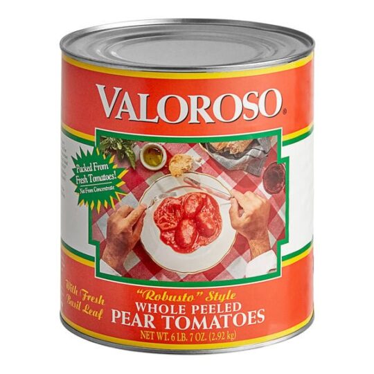 Tomato Pear Whole Peeled Valorosa#10 Can