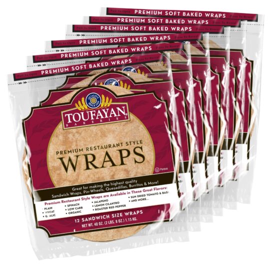 Toupayan Wraps Wheat 12'' 40 Oz