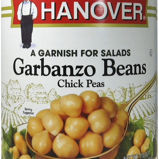 Beans Garbanzo Kosher Gourmet #10 Can Hanover